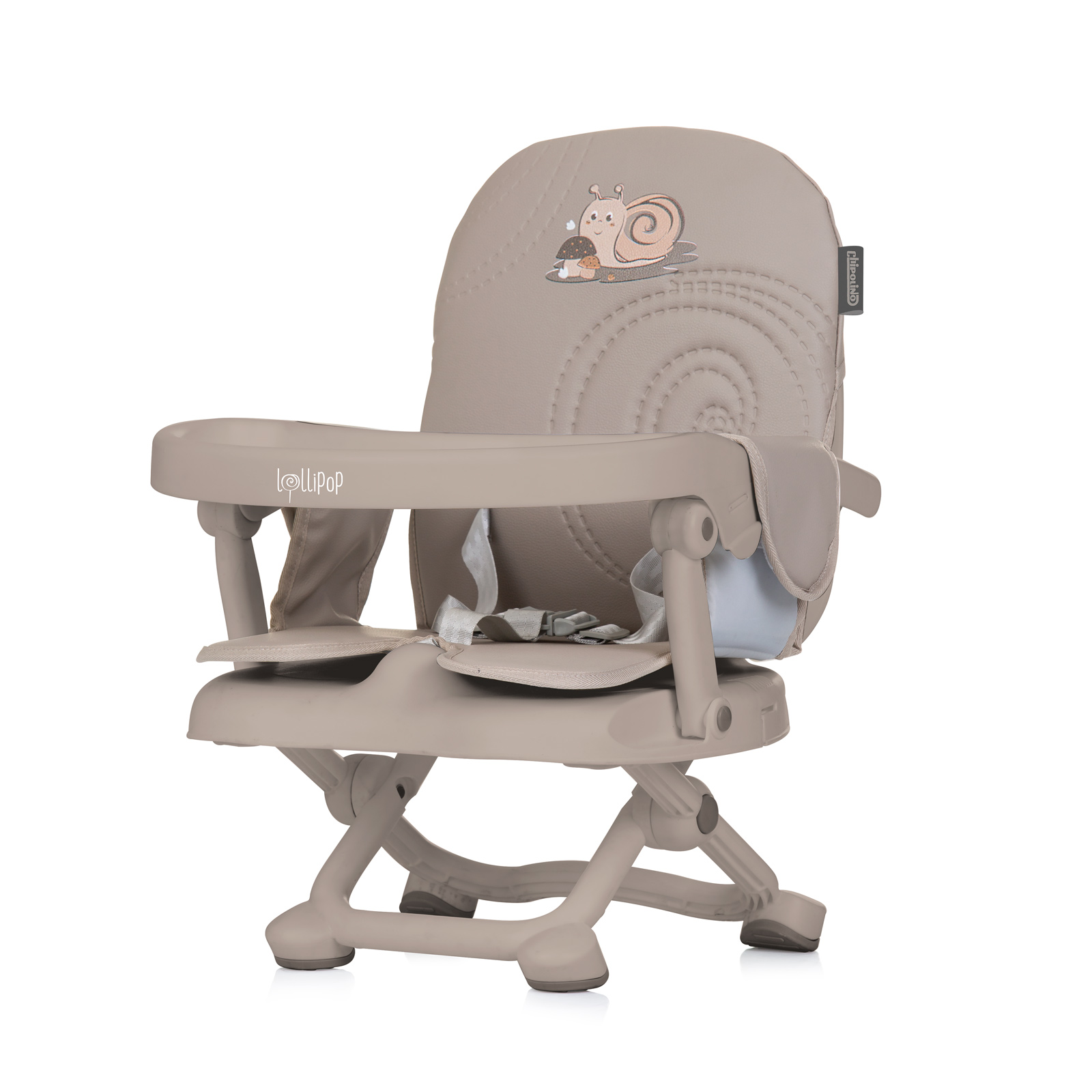 Chipolino Booster chair "Lollipop" macadamia STHBL02402MA