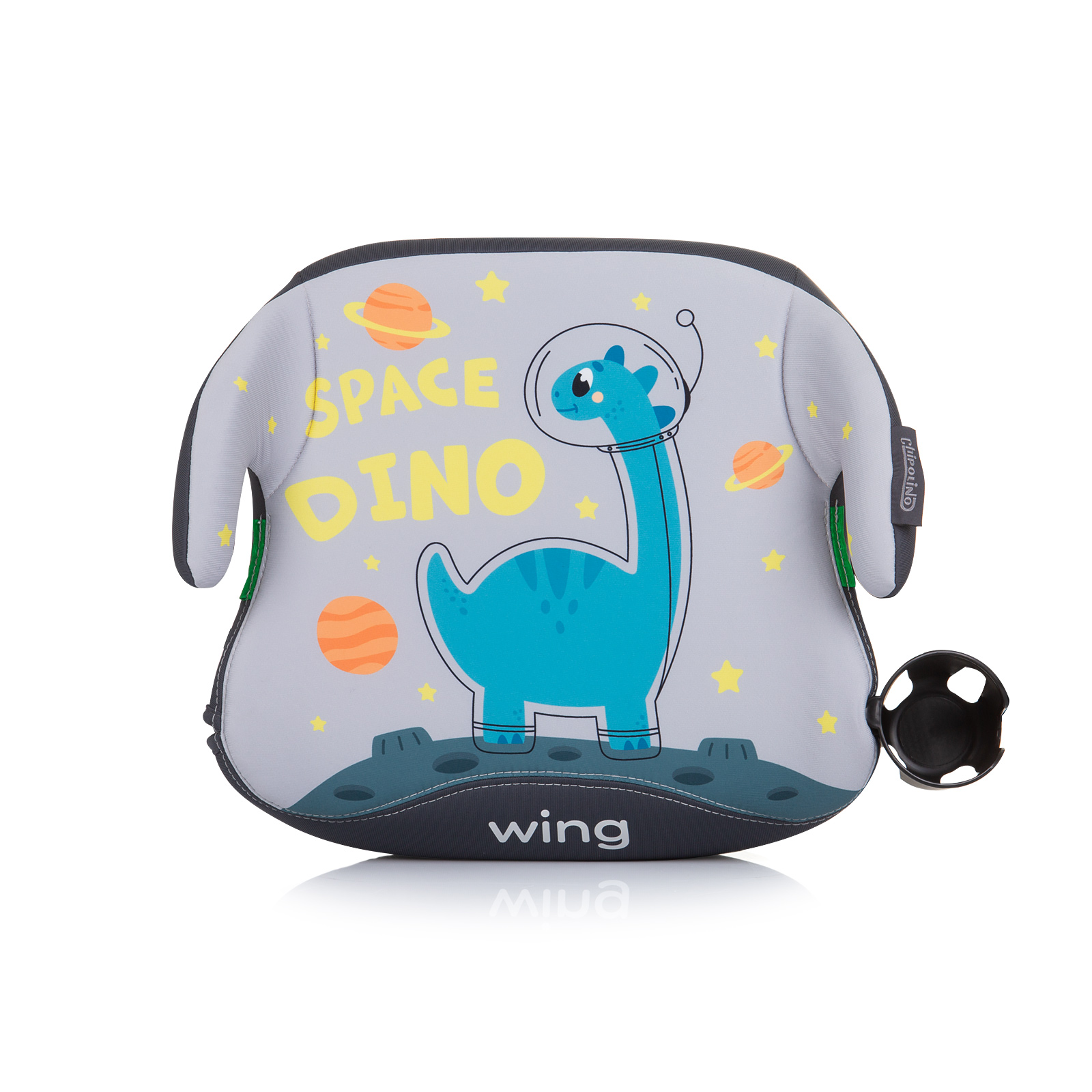 Chipolino WING I-SIZE ISOFIX 125-150 cm Booster αυτοκινήτου (15-36kg) SPACE DINO SDKWI0244SD