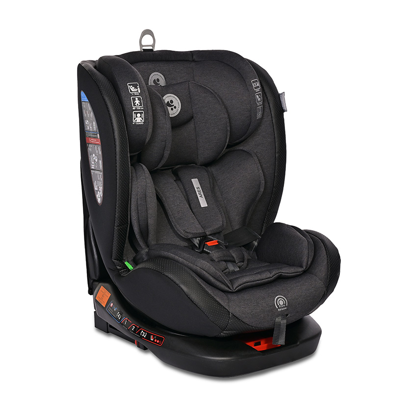 Lorelli Ares i-Size 40-150 cm Isofix 360 Περιστρεφόμενο Κάθισμα Αυτοκινήτου 0-36 kg Black 10071792401