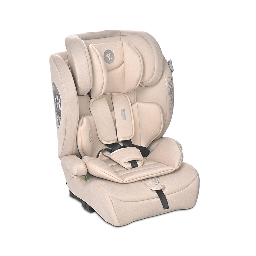 Lorelli Rio i-Size 76-150cm Isofix Παιδικό Κάθισμα Αυτοκινήτου Beige 10071962412