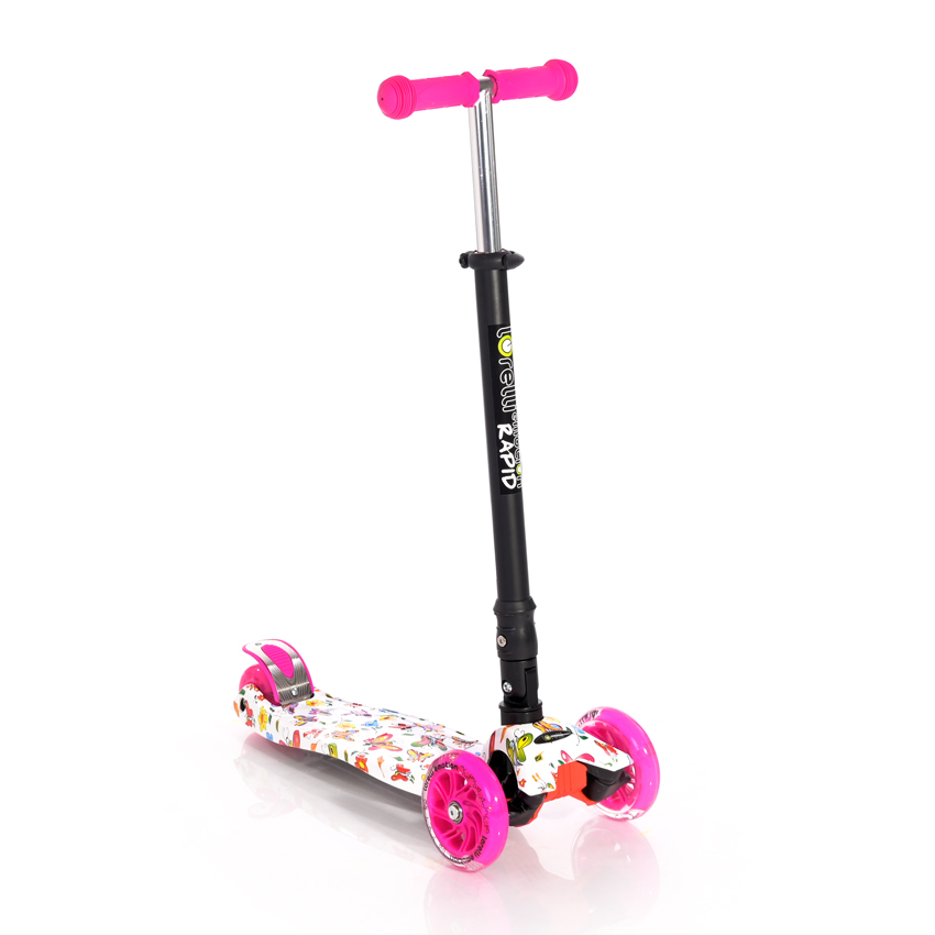 Lorelli SCOOTER RAPID PINK BUTTERFLY 10390040011