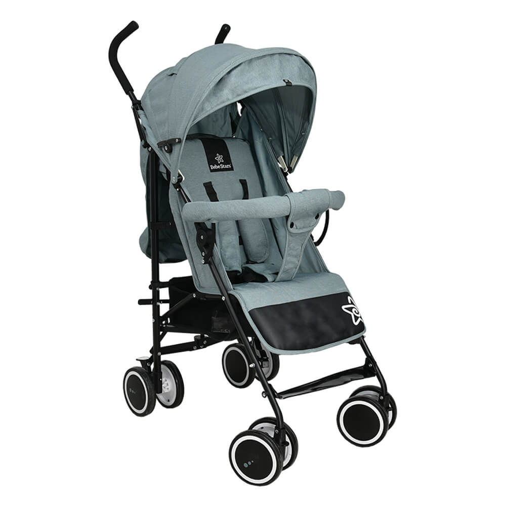 Bebe Stars Buggy Ελαφρύ Καρότσι Μπαστούνι 6-36μ Light Ocean 170-184