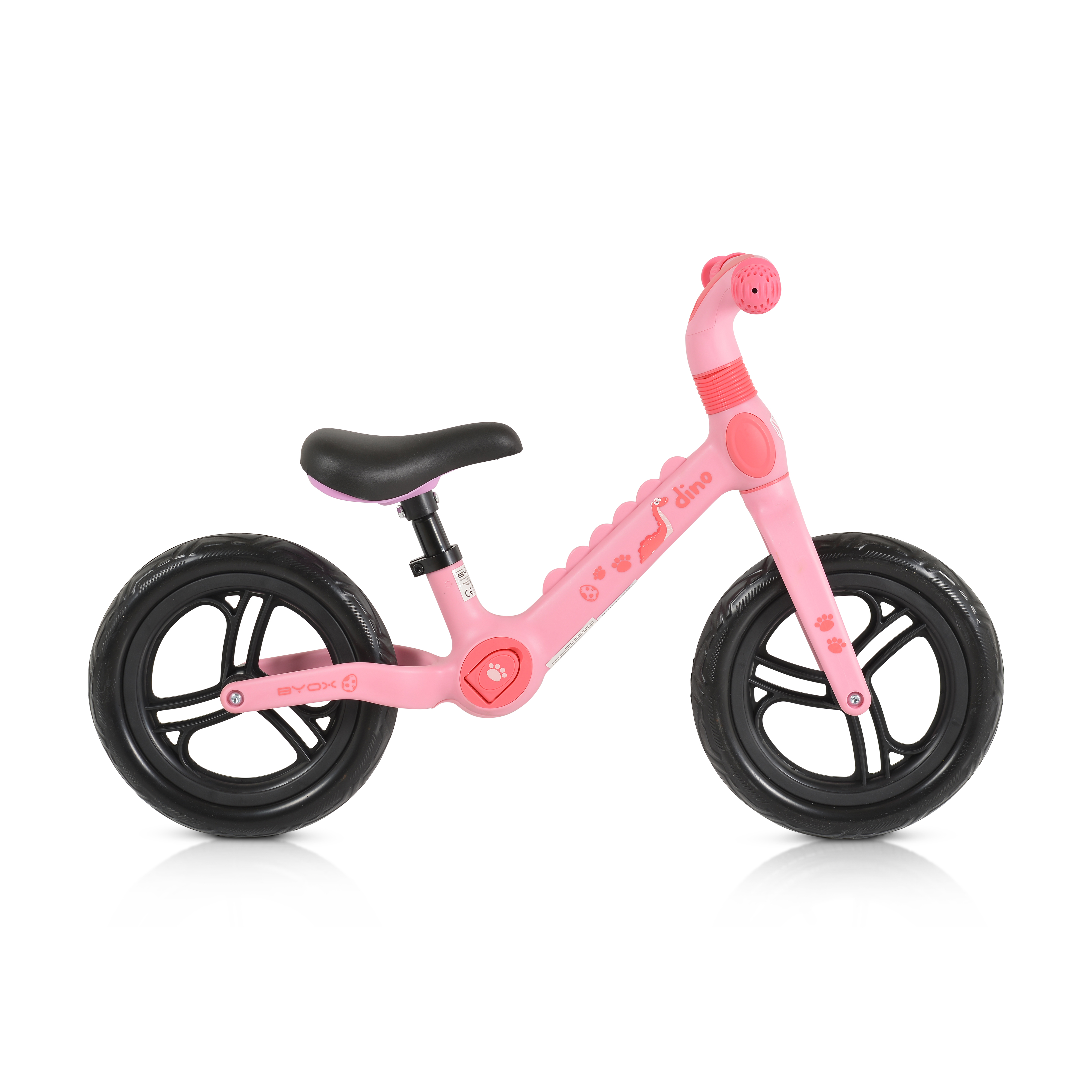 Byox Balanced bicycle Dino pink 3800146228316