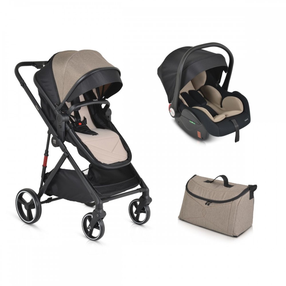 Moni Baby stroller 2 in 1 Marbella nougat 3800146236526