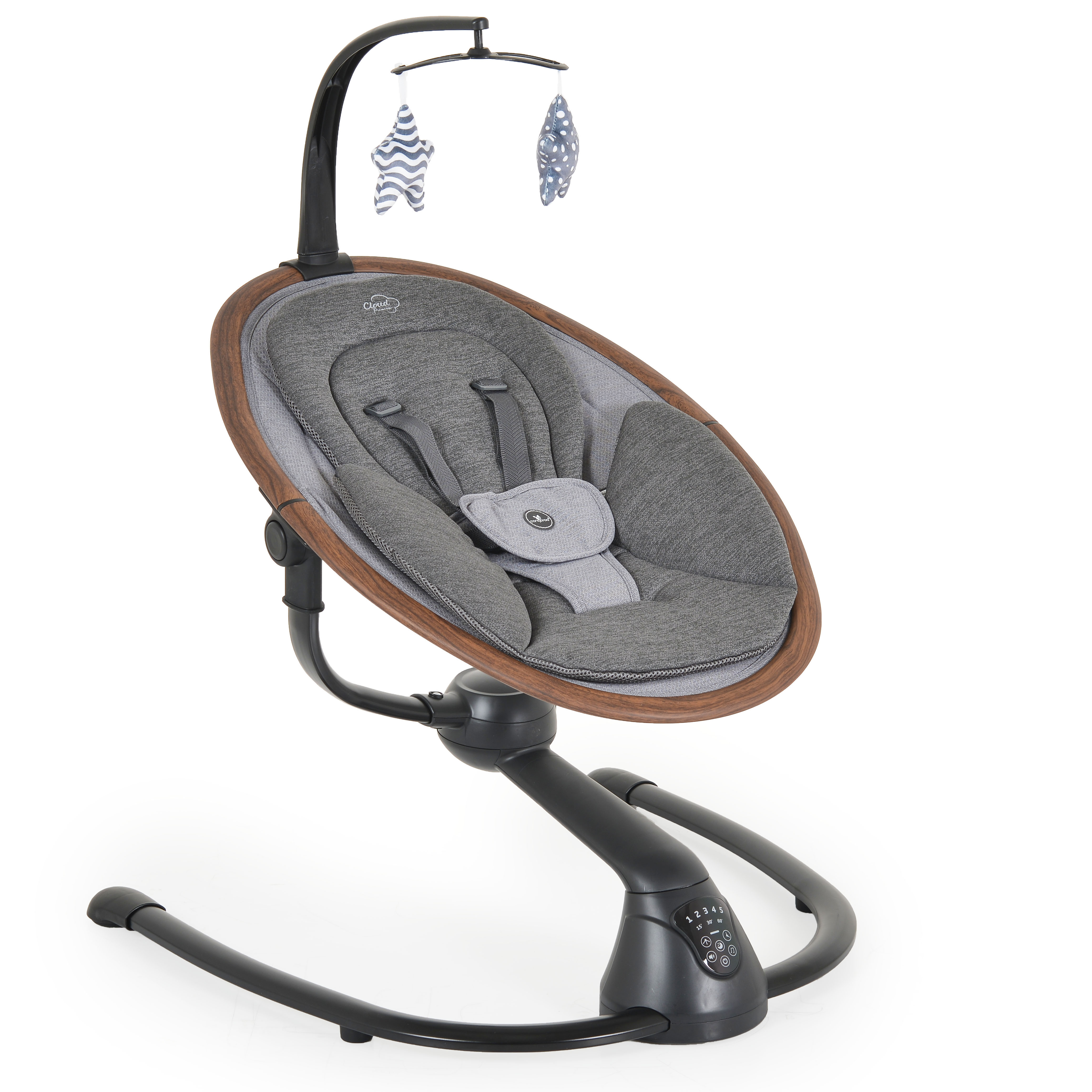 Cangaroo Electric swing Cloud Premium dark grey 3800146249915