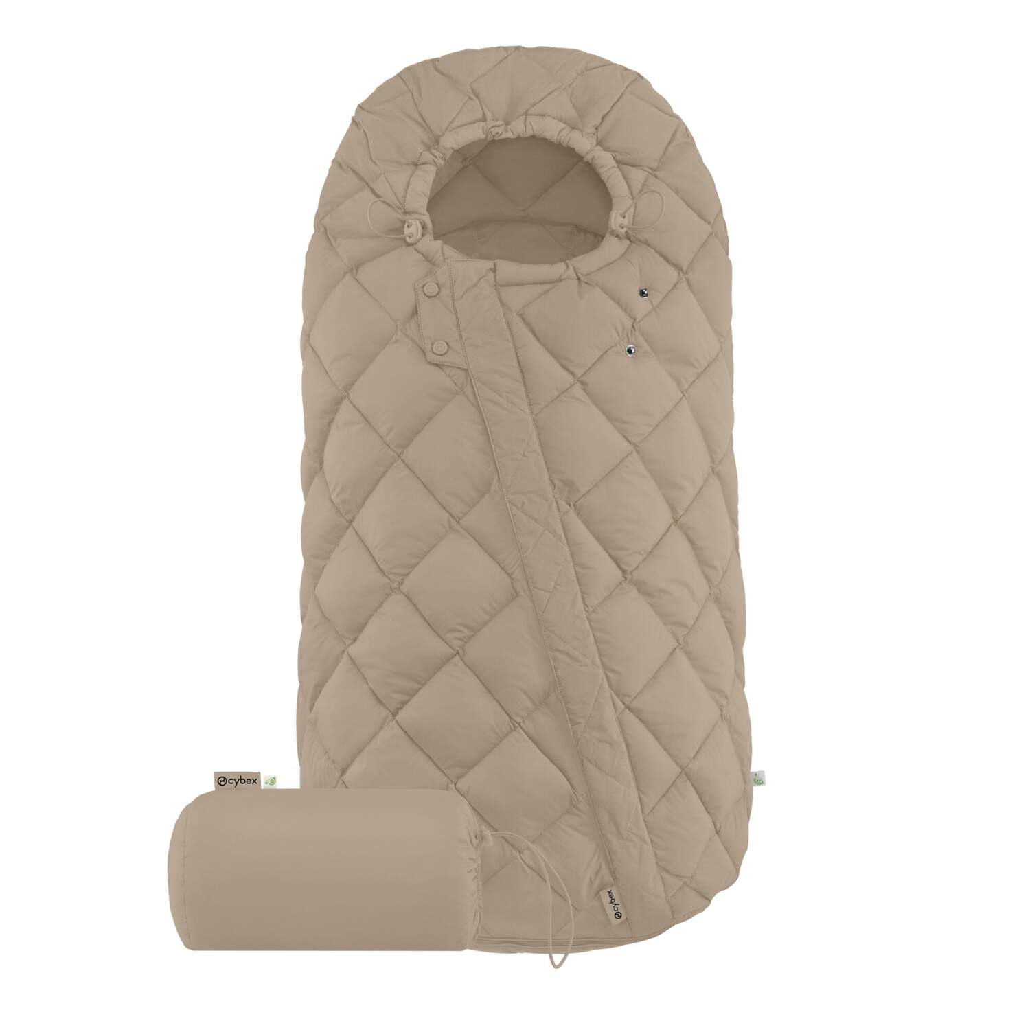 Cybex Snogga 2 Baby Sleeping Bag Footmuff Almond Beige 524001485