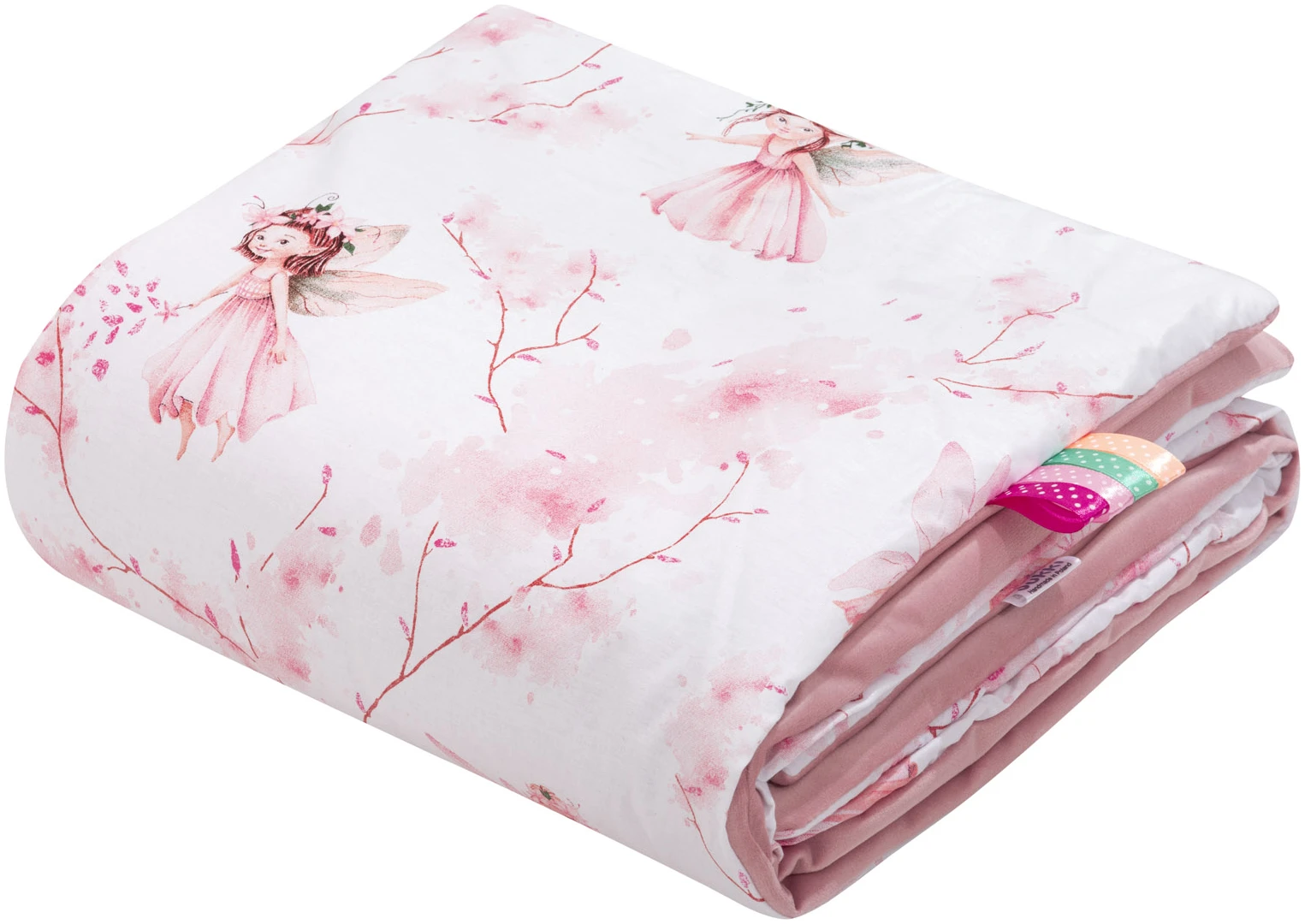 JUKKI Soft Baby Blanket 75x100cm Little Fairy & Smokey