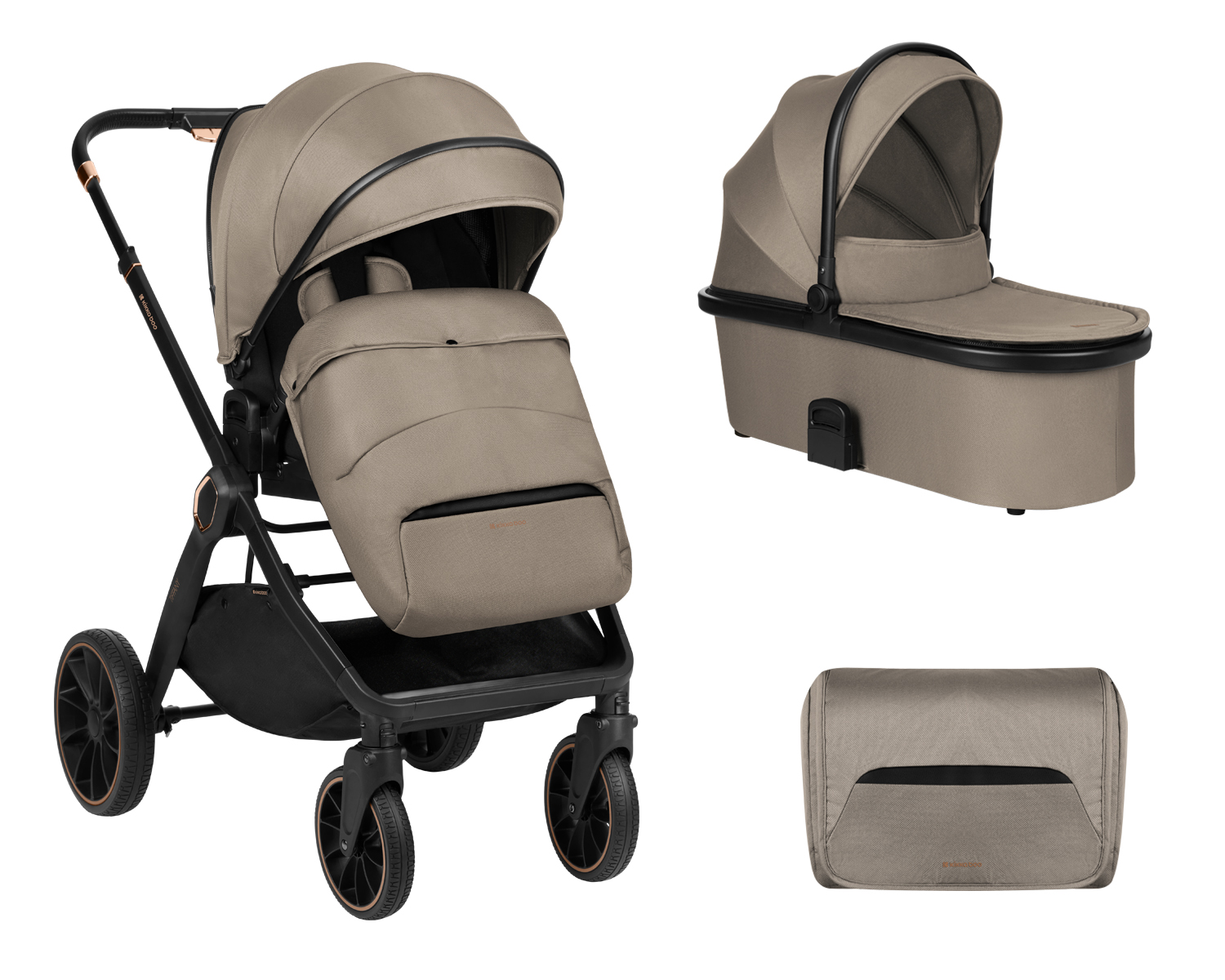 Stroller 2in1 with carrycot Beige 2024 31001020153