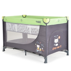 Moni Folding cot Tommy green 3800146249373