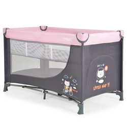 Moni Folding cot Tommy pink 3800146249380