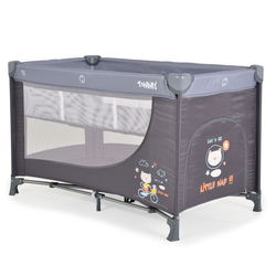 Moni Folding cot Tommy grey 3800146249595