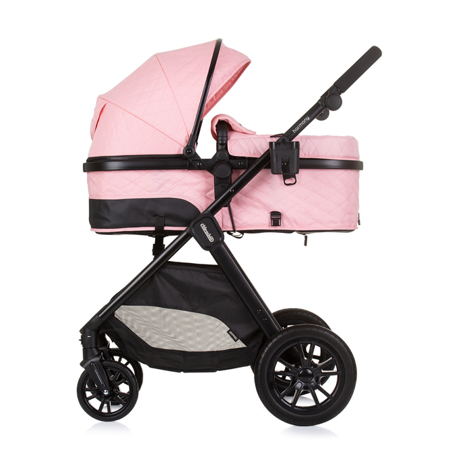 Chipolino Harmony 2 in 1 Transformable baby stroller 0-22kg with accessories flamingo KKHR02405FL