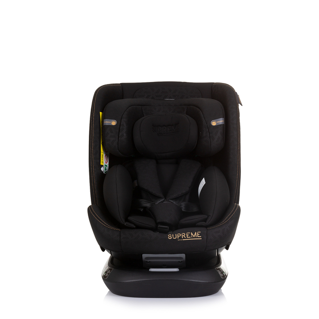 Chipolino Car seat I-SIZE 40-150 cm ISOFIX 360 "SUPREME" obsidian STKSU02401OB