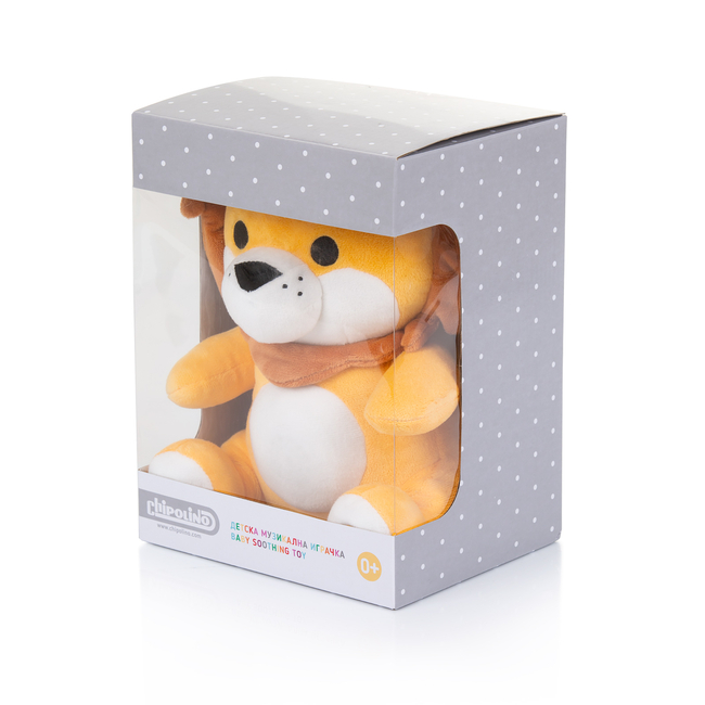 Chipolino Plush toy with music and lamp "Lion" PIL02306LION