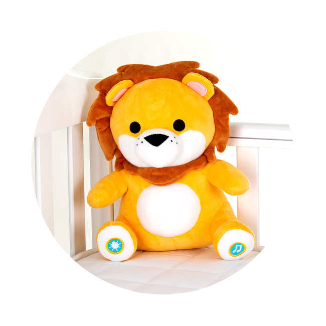 Chipolino Lion Βελούδινο παιχνίδι με μουσική και φως PIL02306LION