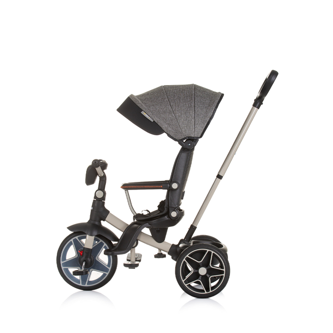 Chipolino Tricycle with canopy "Derby" granite TRKDR02402GR