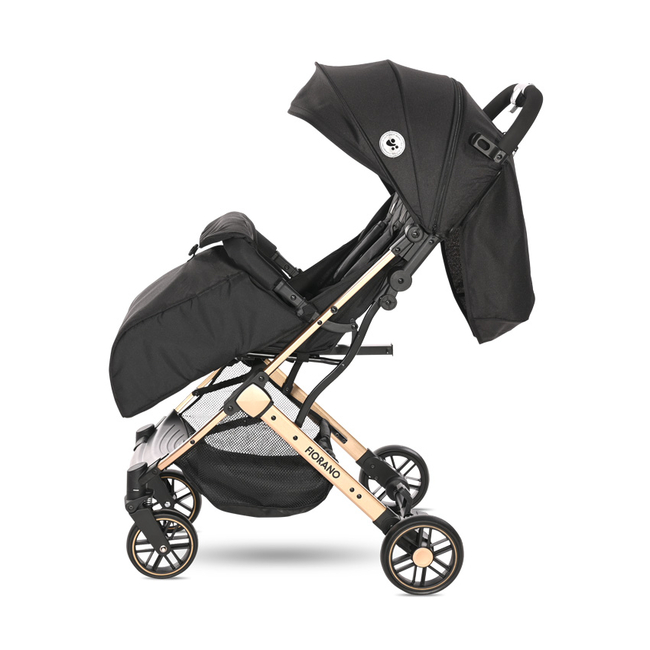 Lorelli BABY STROLLER FIORANO BLACK +FOOTCOVER 10021492305