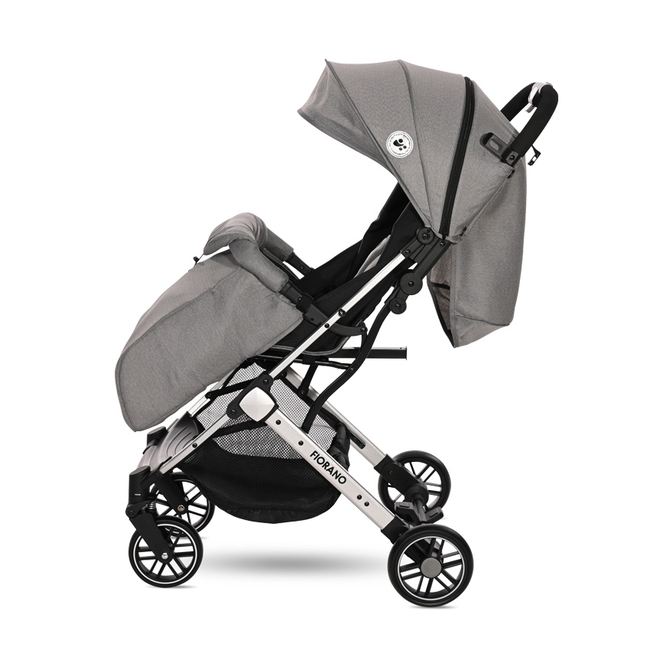 Lorelli BABY STROLLER FIORANO DOLPHIN GREY+FOOTCOVER 10021492380