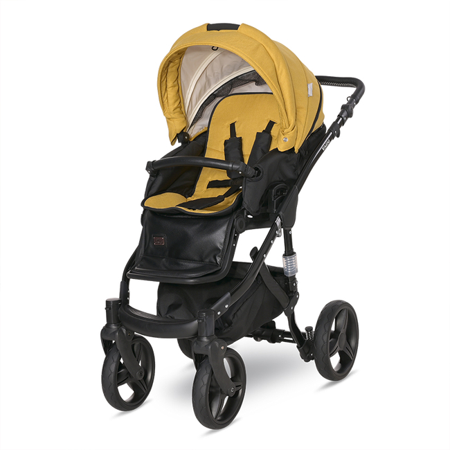 Lorelli BABY STROLLER RIMINI PREMIUM  LEMON CURRY 10021622338