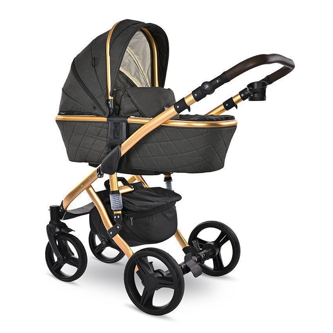 Lorelli BABY STROLLER RIMINI PREMIUM  BLACK JASPER 10021622401