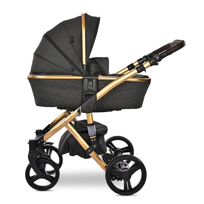 Lorelli BABY STROLLER RIMINI PREMIUM  BLACK JASPER 10021622401