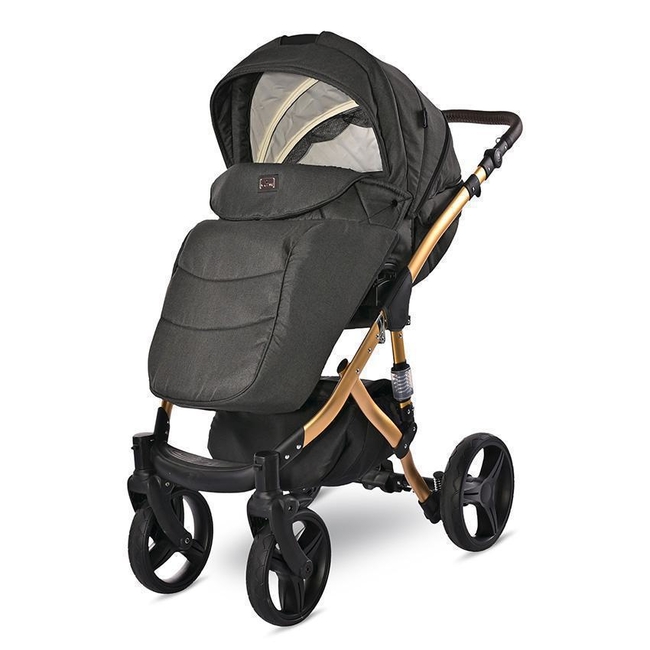 Lorelli BABY STROLLER RIMINI PREMIUM  BLACK JASPER 10021622401