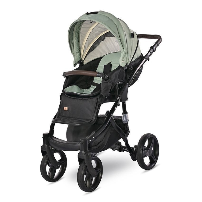 Lorelli BABY STROLLER RIMINI PREMIUM GREEN  10021622407