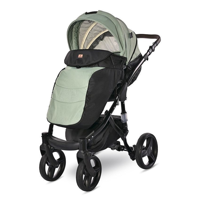 Lorelli BABY STROLLER RIMINI PREMIUM GREEN  10021622407