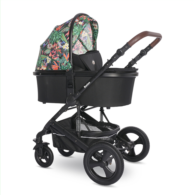 Lorelli BABY STROLLER BOSTON TROPICAL FLOWERS 10021832388