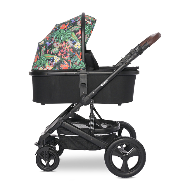 Lorelli BABY STROLLER BOSTON TROPICAL FLOWERS 10021832388