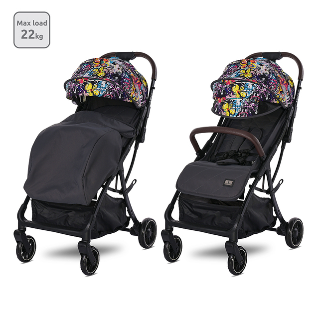 Lorelli AUTOFOLDING BABY STROLLER MINORI  MAGIC FLOWERS 10021922391