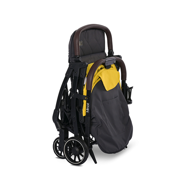 Lorelli AUTOFOLDING BABY STROLLER MINORI LEMON CURRY 10021922403