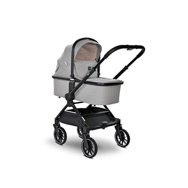 Lorelli BABY STROLLER REYA 3in1 GREY with reversible handl 10021952406