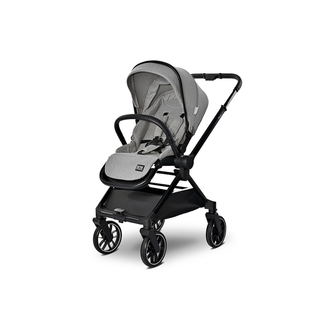 Lorelli BABY STROLLER REYA 3in1 GREY with reversible handl 10021952406