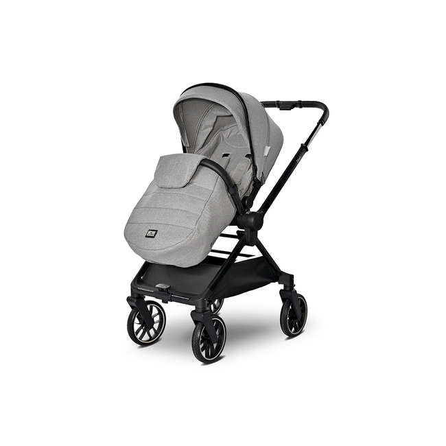 Lorelli BABY STROLLER REYA 3in1 GREY with reversible handl 10021952406