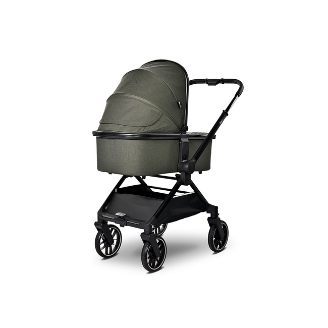 Lorelli BABY STROLLER REYA 3in1 GREEN with reversible hand 10021952411