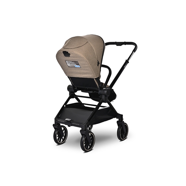 Lorelli BABY STROLLER REYA 3in1 BROWN with reversible hand 10021952415