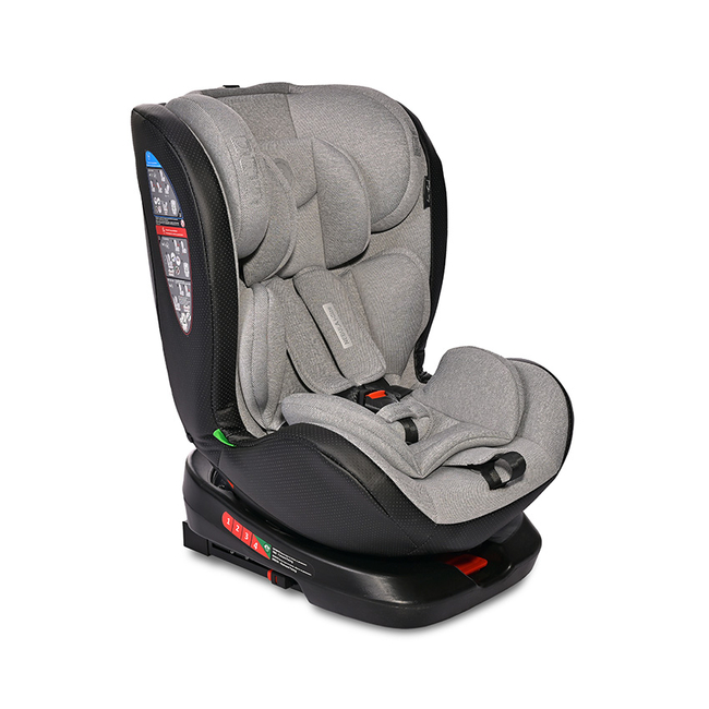 Lorelli Nebula i-Size 360 ISOFIX 40-150 CM Περιστρεφόμενο κάθισμα αυτοκινήτου Grey 10071802406 (Δώρο Αμβλυγωνιος Καθρεφτης)