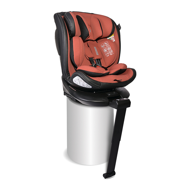 Lorelli Estate i-Size Isofix 40-150 cm Περιστρεφόμενο κάθισμα αυτοκινήτου 0-36kg Ginger 10071812408 (Δώρο Αμβλυγωνιος Καθρεφτης)