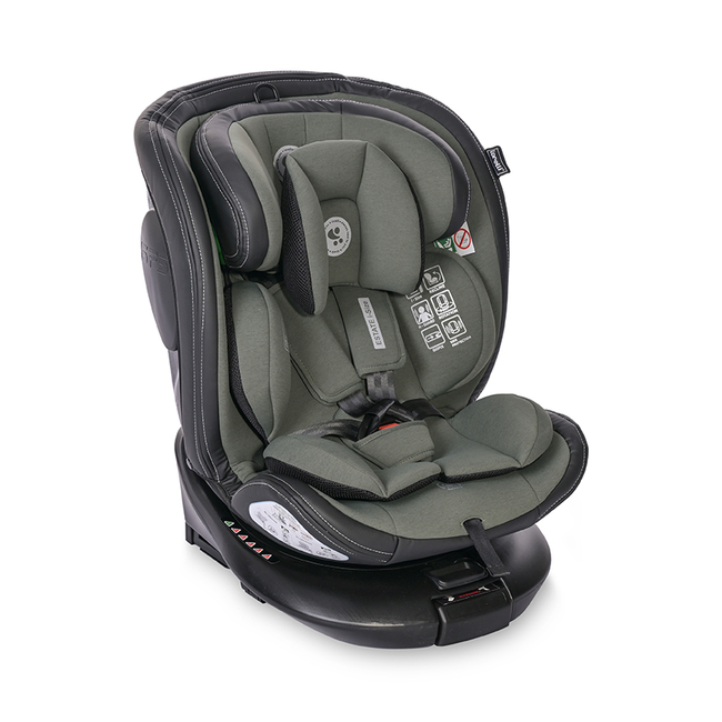 Lorelli Estate i-Size Isofix 40-150 cm Περιστρεφόμενο κάθισμα αυτοκινήτου 0-36kg Green 10071812411 (Δώρο Αμβλυγωνιος Καθρεφτης)