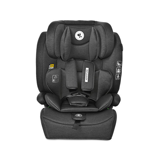 Lorelli CAR SEAT ADVENTURE 76-150CM BLACK JASPER 1pc/L ctn 10071942401