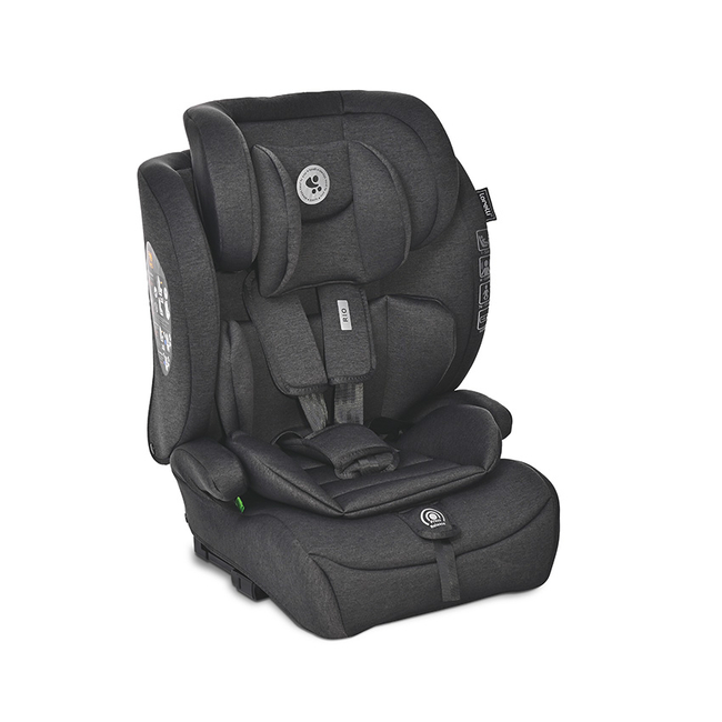 Lorelli Rio i-Size 76-150cm Isofix Παιδικό Κάθισμα Αυτοκινήτου Black 10071962401