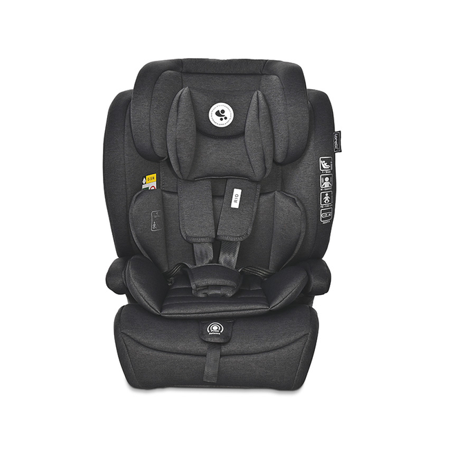 Lorelli Rio i-Size 76-150cm Isofix Παιδικό Κάθισμα Αυτοκινήτου Black 10071962401