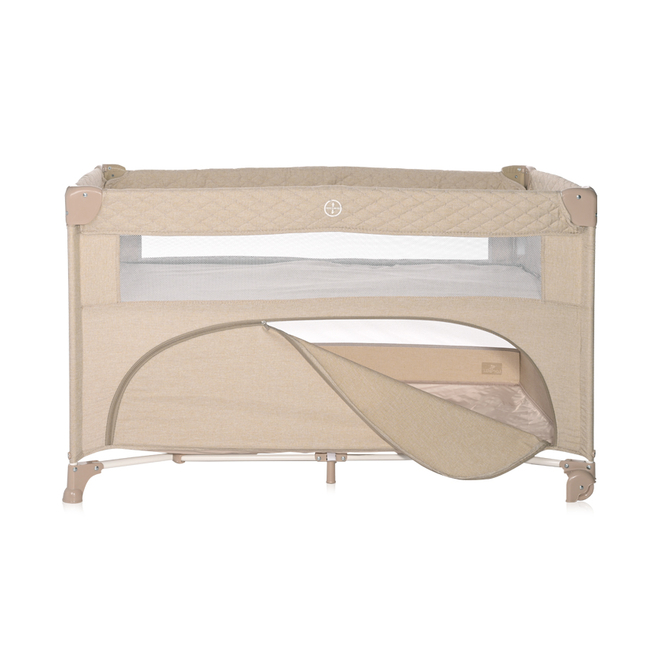 Lorelli BABY COT UP AND DOWN FOG BEIGE FLYING FRIENDS 10080062371