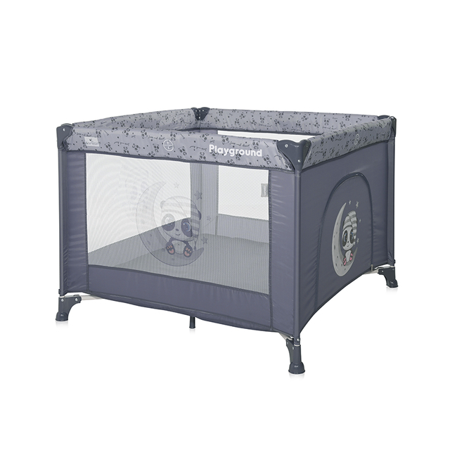 Lorelli PLAYPEN PLAYGROUND COOL GREY PANDAS 10080592362