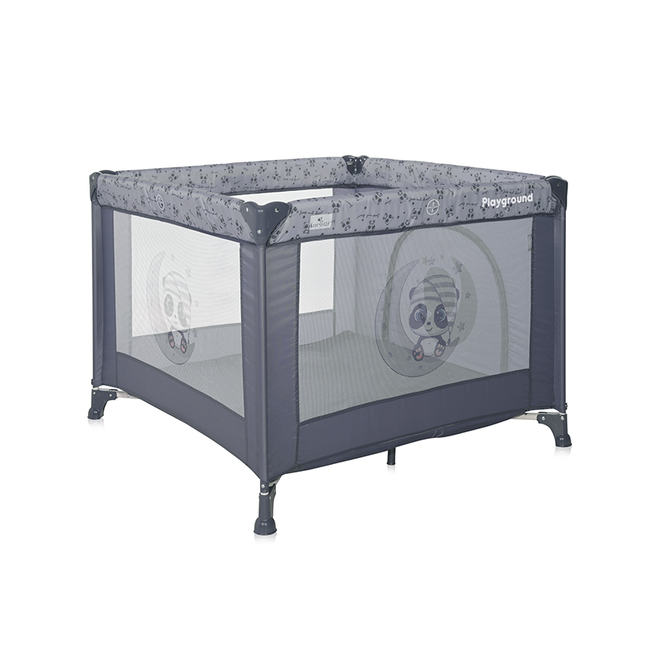 Lorelli PLAYPEN PLAYGROUND COOL GREY PANDAS 10080592362