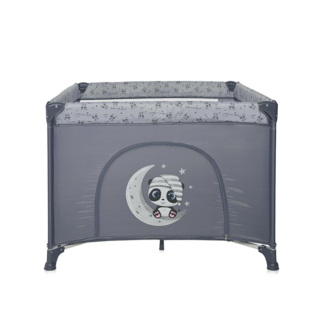 Lorelli Playground Τετράγωνο Παρκορκέβατο 100x100 Grey Pandas 10080592362