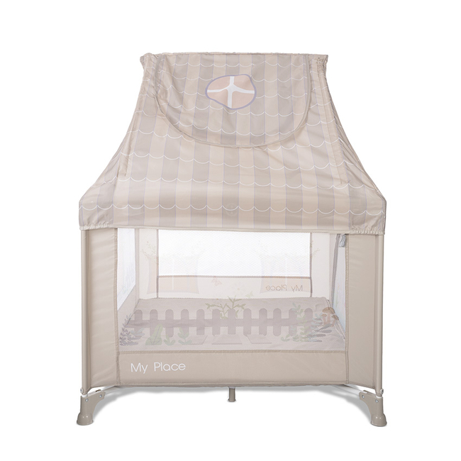 Lorelli PLAYPEN MY PLACE WITH ROOF 100/100 BEIGE 10080642507