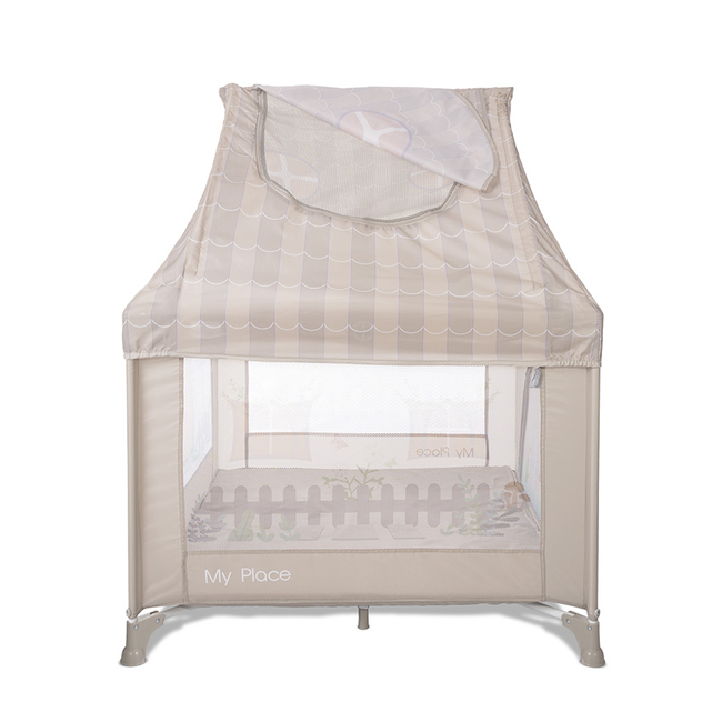 Lorelli PLAYPEN MY PLACE WITH ROOF 100/100 BEIGE 10080642507