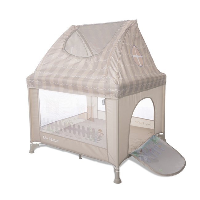 Lorelli PLAYPEN MY PLACE WITH ROOF 100/100 BEIGE 10080642507